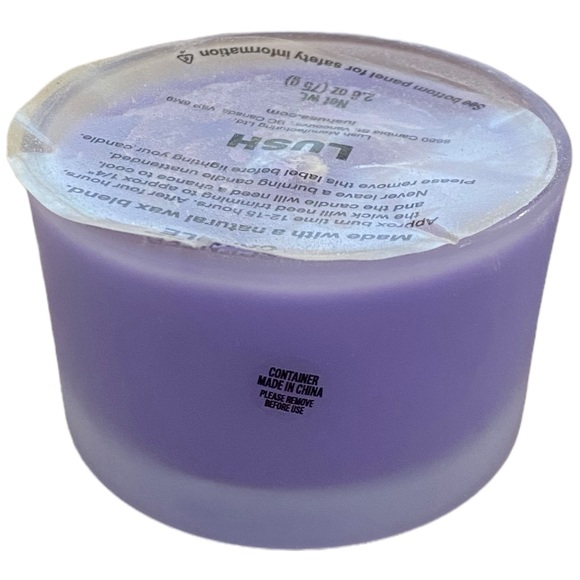 🛍️ Lush Cosmetics Sleepy Scented Candle Calming Lavender & Ylang Ylang - Picture 4 of 5